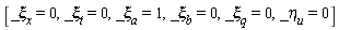 [_xi[x] = 0, _xi[t] = 0, _xi[a] = 1, _xi[b] = 0, _xi[q] = 0, _eta[u] = 0]