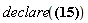 declare({alpha = a, beta = b, chi = q, tau = t, xi = x, upsilon(xi, tau, alpha, beta, chi) = (b*u(x, t, a, b, q)+a)/b})