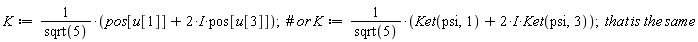 K := (pos[u[1]]+(2*I)*pos[u[3]])/sqrt(5)