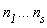 n__1*`...`*n__s