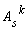 "`A__s`[]^(k)"