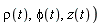 "rho(t),phi(t),z(t))"