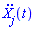 Physics:-Vectors:-diff(Physics:-Vectors:-diff((Physics:-SpaceTimeVector[j](X))(t), t), t)
