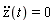 diff(z(t), t, t) = 0