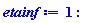 etainf := 1: