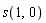 s(1, 0)