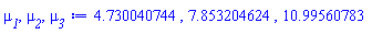 4.730040744, 7.853204624, 10.99560783