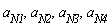 a__N1, a__N2, a__N3, a__N4