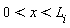 0 < x and x < L__i