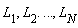 "`L__1`, `L__2`. ..., `L__N`"