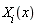 X__i(x)