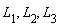 L__1, L__2, L__3