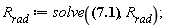 R__rad := solve((2/3)*L^2*I__0^2*Z*Pi/lambda^2 = I__0^2*R__rad, R__rad)