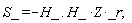 S_ = -(H_.H_)*Z*_r