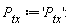 P__tx := 'P__tx'