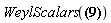 "WeylScalars(?)"