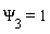 Psi[3] = 1