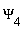 `&Psi;__4`