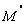 "M^( ')"