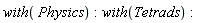 with(Physics); with(Tetrads)