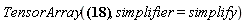 TensorArray(Physics:-Tetrads:-e_[a, `&mu;`]*Physics:-Tetrads:-e_[b, `~&mu;`] = Physics:-Tetrads:-eta_[a, b], simplifier = simplify)