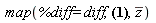 map(%diff = diff, [Im(z), Re(z), abs(z), argument(z), conjugate(z), signum(z)], conjugate(z))