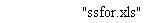 Export(QS, "ssfor.xls"):