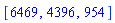 [6469, 4396, 954]