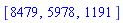 [8479, 5978, 1191]