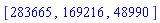 [283665, 169216, 48990]