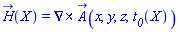 H_(X) = Physics:-Vectors:-Curl(A_(x, y, z, t__0(X)))