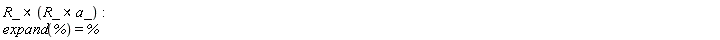 `&x`(R_, `&x`(R_, a_)); expand(%) = %