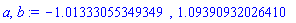 -1.01333055349349, 1.09390932026410