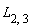 L[2, 3]