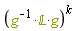 (`&Lopf;`/g*g)^k