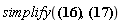 "simplify(?,{2*L[1,1] = 0, 2*L[2,2] = 0, 2*L[3,3] = 0, 2*L[4,4] = 0, -L[1,2]+L[2,1] = 0, L[1,2]-L[2,1] = 0, -L[1,3]+L[3,1] = 0, L[1,3]-L[3,1] = 0, -L[1,4]+L[4,1] = 0, L[1,4]-L[4,1] = 0, L[3,2]+L[2,3] = 0, L[4,2]+L[2,4] = 0, L[4,3]+L[3,4] = 0})"