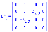 `&Lopf;`[`~&mu;`, nu] = Matrix(%id = 36893488151918868828)