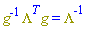 Physics:-`*`(Physics:-`^`(g, -1), Physics:-`^`(Lambda, T), g) = Physics:-`^`(Lambda, -1)