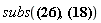 "subs({L[1,2] = 0, L[1,3] = 0, L[1,4] = 0, L[2,4] = 0, L[3,4] = 0},?)"