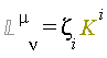 `%&Lopf;`[`~mu`, nu] = K[`~i`]*Zeta[i]
