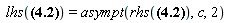 lhs(v(t) = t*c*w__0/(t^2*w__0^2+c^2)^(1/2)) = asympt(rhs(v(t) = t*c*w__0/(t^2*w__0^2+c^2)^(1/2)), c, 2)