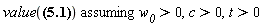 `assuming`([value(`#mrow(mi("t"),mo("&prime;"))` = Int((1-w__0^2*t^2/((1+w__0^2*t^2/c^2)*c^2))^(1/2), t = 0 .. t))], [w__0 > 0, c > 0, t > 0])