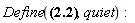 Define(w[`~mu`] = Physics[d_][nu](u[`~mu`], [X])*Physics[d_](Physics[SpaceTimeVector][`~nu`](X))/(Physics[d_](tau)*(1-v(tau)^2/c^2)^(1/2)), quiet)