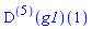 ((D@@5)(g1))(1)