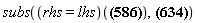 subs((rhs = lhs)(`&Iopf;`[a, b] = Sum(-m[i]*(-`r'`[i, c]^2*Physics[KroneckerDelta][a, b]+`r'`[i, a]*`r'`[i, b]), i = 1 .. n)), (Sum(-m[i]*(-`r'`[i, c]^2*Physics[KroneckerDelta][a, b]+`r'`[i, a]*`r'`[i, b]), i = 1 .. n))*(diff(Omega[b](t), t)) = Physics[Vectors][Component]((D[2](U))(R_(t), Phi_(t)), a))