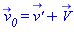 v__0_(t) = `v'_`(t)+V_(t)