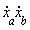 (diff(x[a](t), t))*(diff(x[b](t), t))