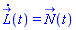 diff(L_(t), t) = N_(t)
