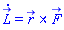 diff(L_(t), t) = Physics:-Vectors:-`&x`(r_(t), F_(t))