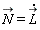 `#mover(mi("N"),mo("&rarr;"))` = diff(`#mover(mi("L"),mo("&rarr;"))`(t), t)